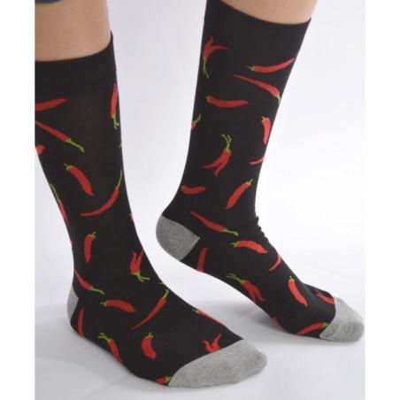 Chaussettes piments Rouges