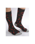 Chaussettes piments Rouges