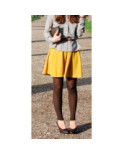 Collant HN sans pieds Marron opaque 80 den