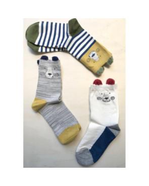  Coffret de chaussettes 3 ours