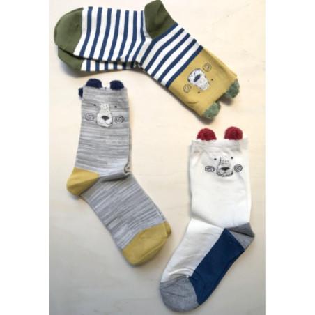 Chaussettes Les 3 oursons