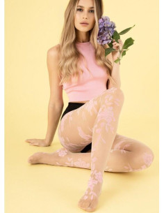 Collant d'été fleuri élégant