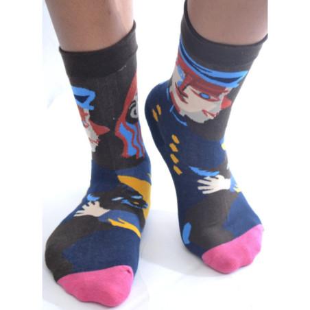 Chaussettes Portrait de Picasso Les Petits Caprices