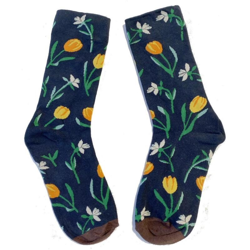 Chaussettes Tulipes Fleuries Les Petits Caprices