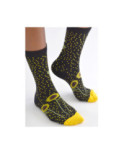 Chaussettes Noires Tournesol Plumetis