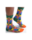 Chaussettes Cubes Délire Psychédélques
