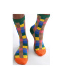 Chaussettes Cubes Délire Psychédélques