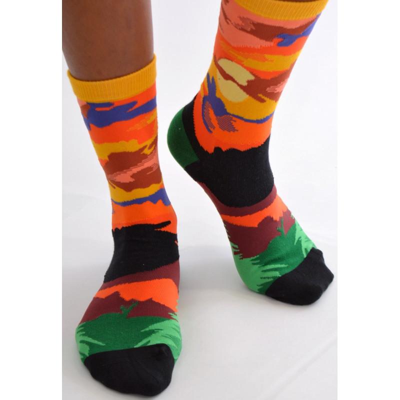 Chaussettes Crépuscules Psychédlique