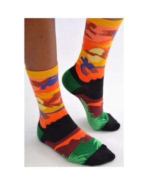 Chaussettes Crépuscules Psychédlique