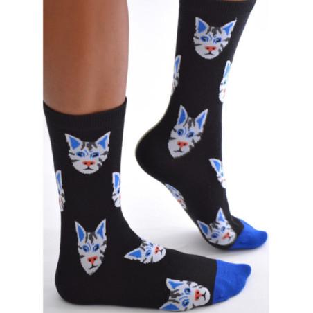 Chaussettes-les-petits-caprices-Chats-profil