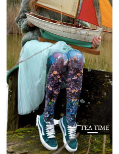 Collant imprimé Marieantoilette