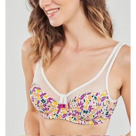 Soutien gorge Dim Generous imprimé garden fleuri