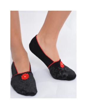  Chaussons-de-voyage-imprimé-les-petits-caprices-noir-rouge-flor-détail