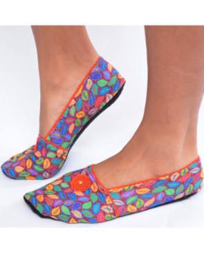 Chaussons  de voyage Les Petits Caprices Cafiosa orange