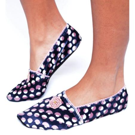 Chaussons velours Les Petits Caprices Pum Pum