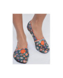 Chausson Tissu Les Petits Caprices Ta Ta Ta Orange