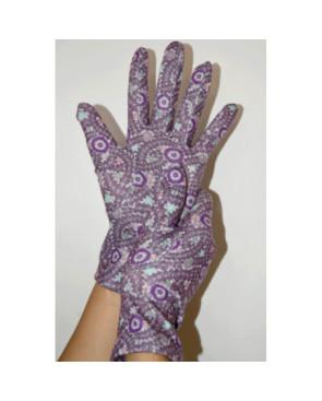 Gants Ixli  Imprimé Perla Violet Caprices