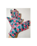 Gants Ixli Smily Cats Caprices bleu vert