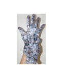 Gants Velours Imprimé Marilda Givré