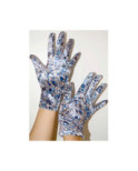 Gants Velours Imprimé Marilda Givré