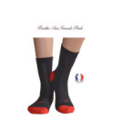 Assortiment Chaussettes Soie Berthe aux grands Pieds Noir marine