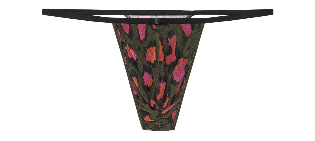 String Hom Ficelle panthère chic et séduction