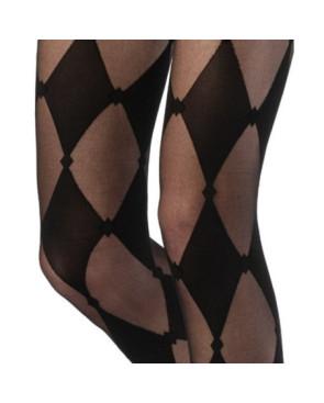 Collant Emilio Cavallini Arlequin Noir