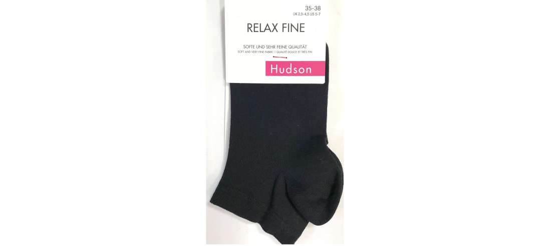 Relax fine Hudson socquette noir