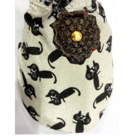 Chaussons de Voyage Miaou Créme Ixli