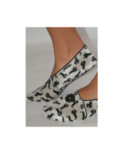 Chaussons de Voyage Miaou Créme Ixli