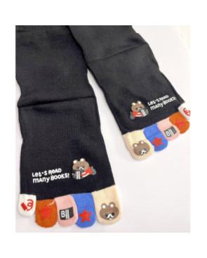  chaussettes-coton-5-doigts-nou-nours-read-many-books-détail