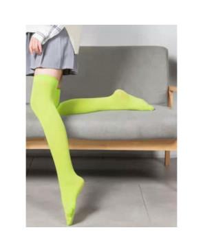 jambières-microfibre-lycra-vert-fluo