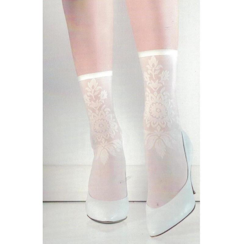 Chaussettes Voile Fleuri Emilio Cavallini