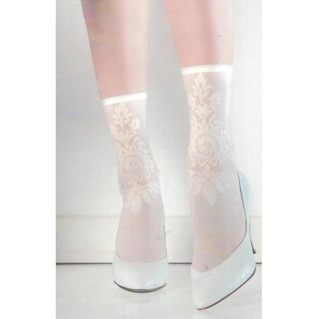 Chaussettes Voile Fleuri Emilio Cavallini