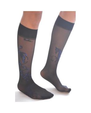 Mi Bas Berthe aux gands Pieds Cadre Noir