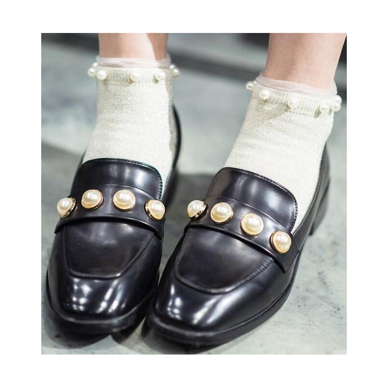 Chaussettes Perles et Lurex