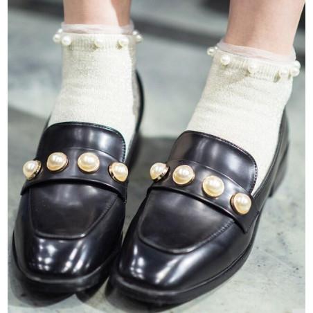 Chaussettes Perles et Lurex