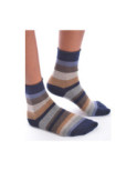 Chaussettes Bords roulés Rayures sympas Voilà