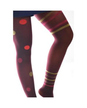 Collant Asymétriques Pois et rayures Voilà