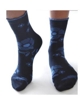 Chaussettes bouquet abstrait Sangiacomo