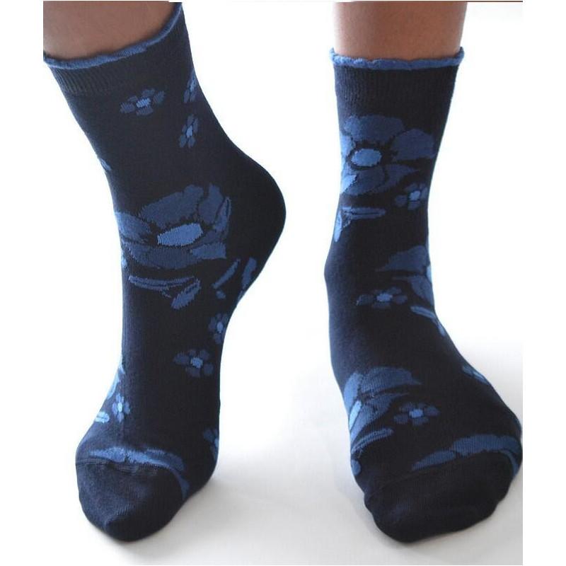 Chaussettes bouquet abstrait Sangiacomo