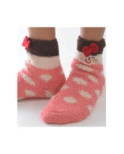 Chausson polaire enfants petite fée à pois