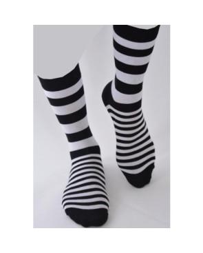  Chaussettes rayures Noires tendances