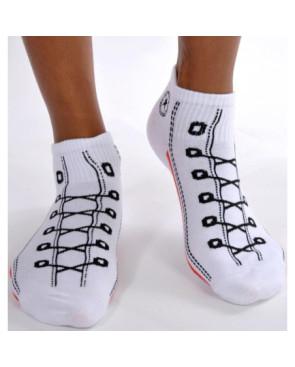  socquette converse coton sympa rouge f