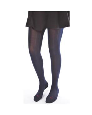  collant marine en soie made in france de berthe aux grands pieds