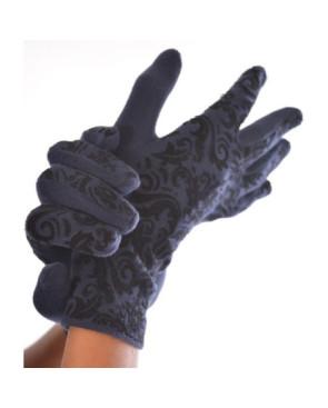  Gants Fantaisie Tapissé marine