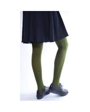  collant vert coton microfibre  Velvet San Giacomo