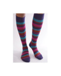 Mi bas coton Rayures Tendance