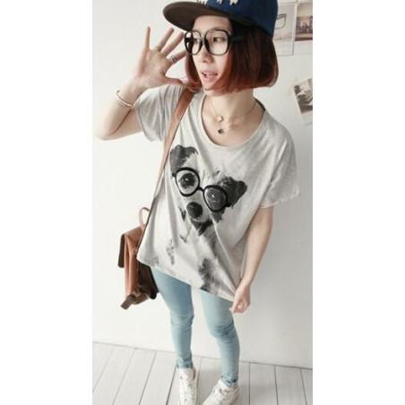T-Shirt Chien Intello