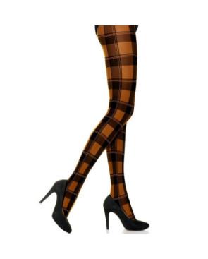 collant Doré doré JArretière et micro losange